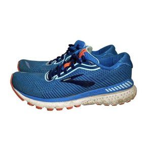 Brooks Adrenaline GTS 20 Athletic Shoes Sneakers Women Size 7.5 Blue